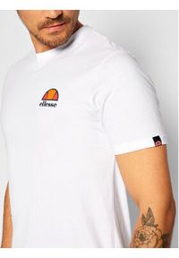 Ellesse T-Shirt Canaletto SHS04548 Biały Regular Fit. Kolor: biały. Materiał: bawełna
