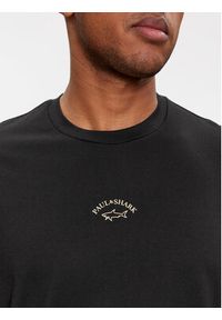 PAUL & SHARK - Paul&Shark T-Shirt 24411033 Czarny Regular Fit. Kolor: czarny. Materiał: bawełna #4