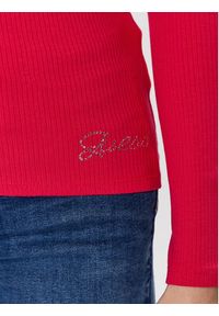 Guess Bluzka W2YP46 KBCO2 Różowy Slim Fit. Kolor: różowy. Materiał: wiskoza #2