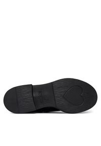 Love Moschino - LOVE MOSCHINO Loafersy JA10404G0NJD0000 Czarny. Kolor: czarny. Materiał: skóra #3