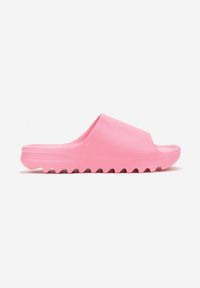 Born2be - Fuksjowe Piankowe Klapki na Podeszwie z Wycięciami Ferietta. Okazja: na co dzień. Kolor: różowy. Sezon: lato. Styl: casual #6