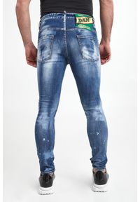 Jeansy męskie Super Twinky Jean DSQUARED2. Wzór: nadruk #4