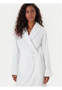 Lauren Ralph Lauren - LAUREN RALPH LAUREN Szlafrok ILN42455 Biały. Kolor: biały. Materiał: syntetyk