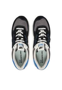 New Balance Sneakersy U574QRB Czarny. Kolor: czarny. Materiał: zamsz, skóra. Model: New Balance 574 #6