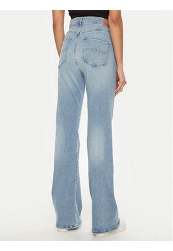 Tommy Jeans Jeansy Sylvia DW0DW19568 Niebieski Flare Fit. Kolor: niebieski