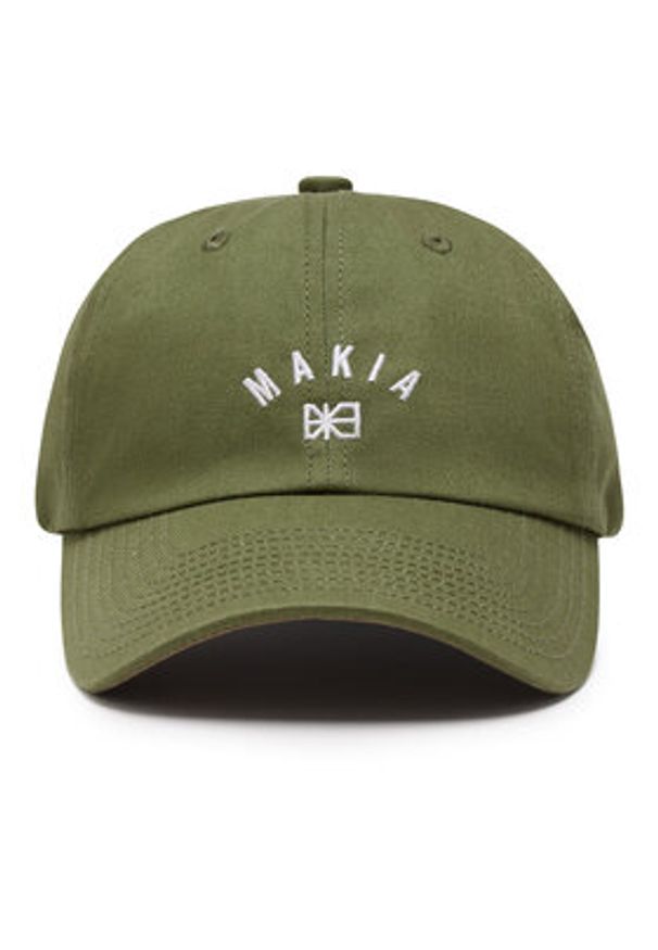 Makia Czapka z daszkiem Brand U82071 Zielony. Kolor: zielony. Materiał: materiał
