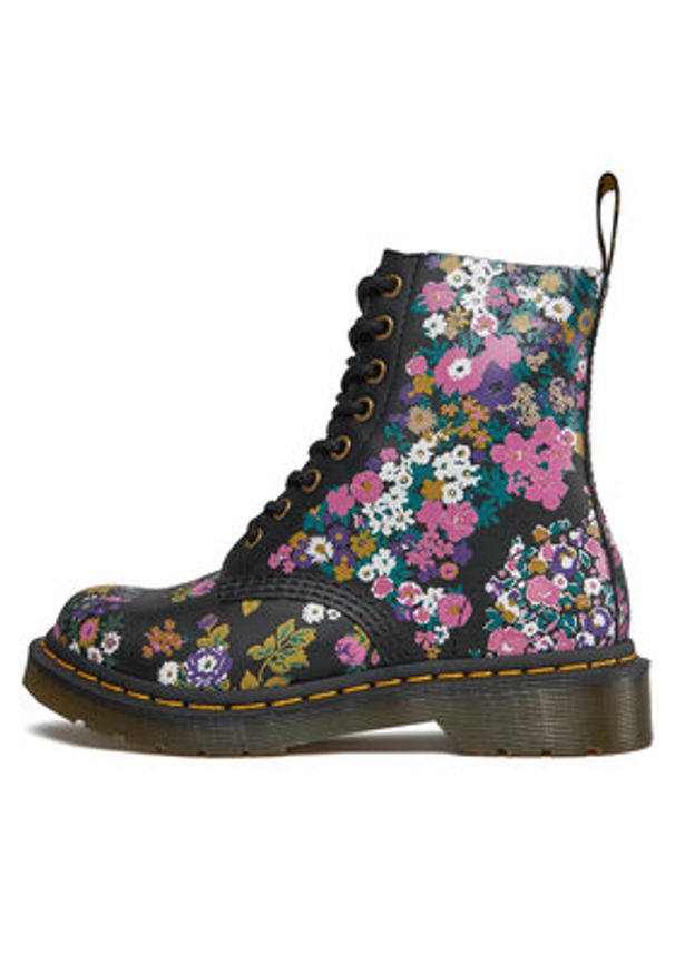 Dr. Martens Glany 1460 Pascal Floral 31186038 Kolorowy. Materiał: skóra. Wzór: kolorowy