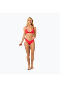 RIPCURL - Dół od stroju kąpielowego Rip Curl Premium Surf Skimpy Hipster. Kolor: czerwony