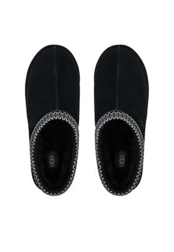 Ugg Śniegowce M Tasman II 1174671 Czarny. Kolor: czarny. Materiał: skóra, zamsz