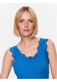 Fransa Top 20607460 Niebieski Regular Fit. Kolor: niebieski. Materiał: bawełna #2