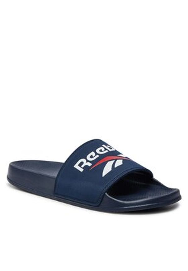 Reebok Klapki Fulgere 100039176 Granatowy. Kolor: niebieski