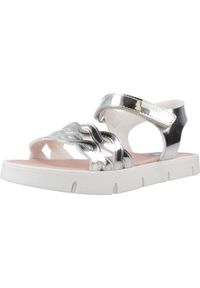 Pablosky - Sandały PABLOSKY 440855P Srebrny. Kolor: szary. Materiał: syntetyk, tkanina. Sezon: lato #1