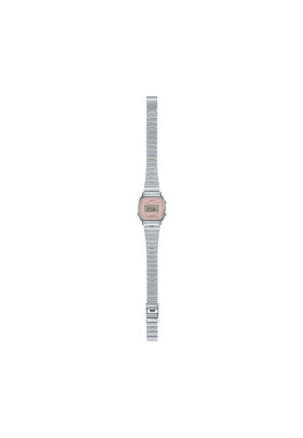 Casio Zegarek Vintage Mini LA670WEA-4A2EF Srebrny. Kolor: srebrny. Styl: vintage