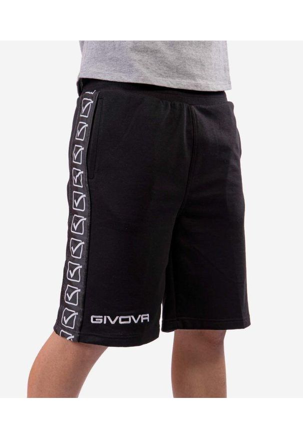 Givova Terry Band Spodenki Sportowe Czarny 3XL - Oddychające i Elastyczne. Kolor: czarny. Materiał: bawełna. Długość: krótkie. Sezon: lato