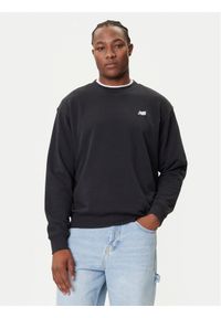 New Balance Bluza Small Logo MT41507 Czarny Relaxed Fit. Kolor: czarny. Materiał: bawełna