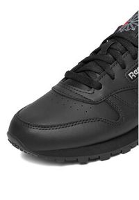 Reebok Sneakersy EO-CLASSIC LEATHER 100008497 Czarny. Kolor: czarny. Materiał: skóra. Model: Reebok Classic #9