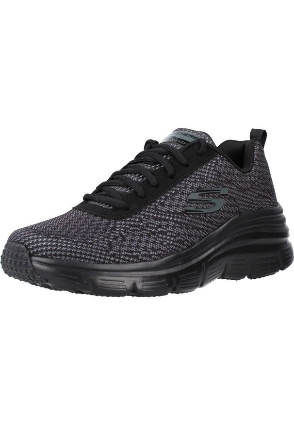 skechers - Buty SKECHERS FASHION FIT BOLD BOUNDARIES Czarny. Kolor: czarny. Materiał: tkanina