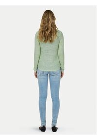 only - ONLY Sweter Geena 15113356 Zielony Regular Fit. Kolor: zielony. Materiał: syntetyk #6