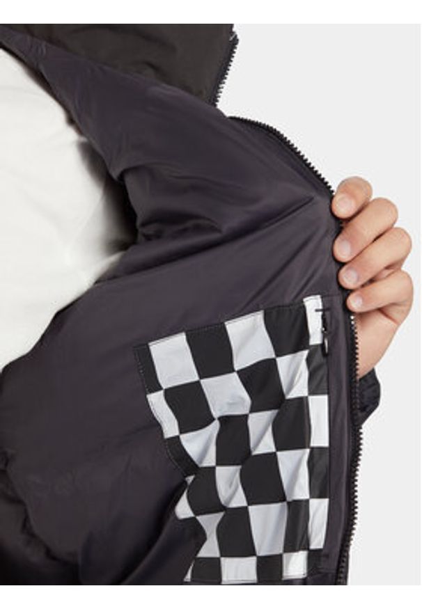Quiksilver Kurtka puchowa Wolfs Shoulder Jckt EQYJK03990 Czarny Regular Fit. Kolor: czarny. Materiał: syntetyk