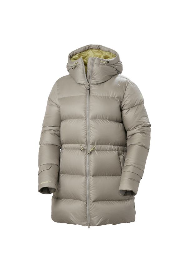 Parka dla kobiet Helly Hansen Essence. Kolor: beżowy. Materiał: syntetyk. Sezon: zima