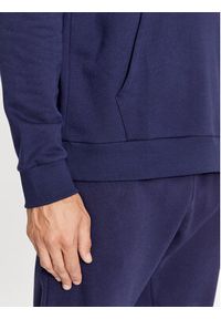 Under Armour Bluza Ua Rival Fleece Hoodie 1379757 Granatowy Loose Fit. Kolor: niebieski. Materiał: bawełna