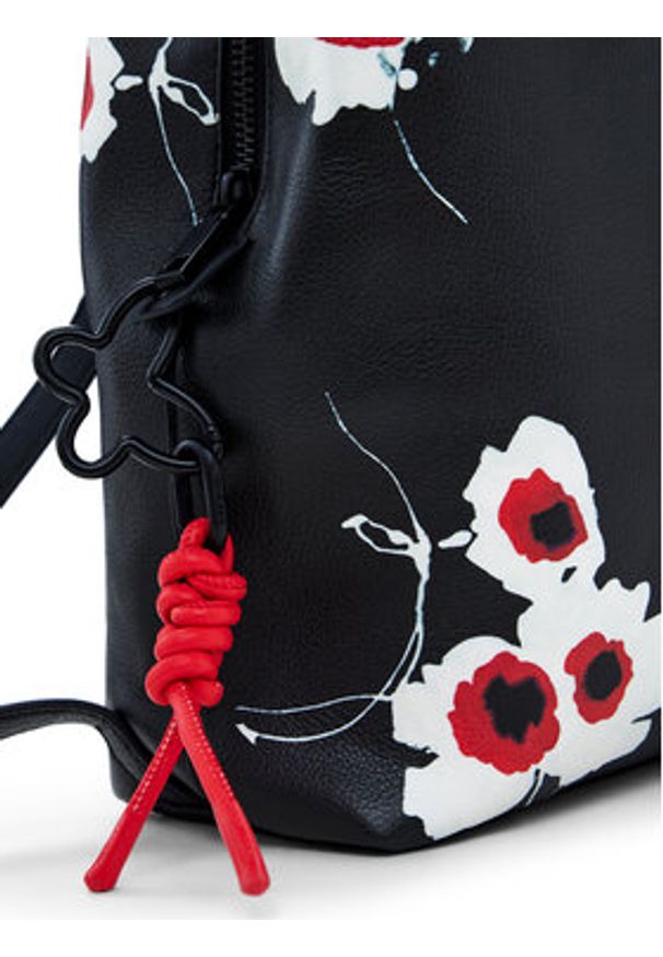 Desigual Plecak Chandra Sumy Mini 25SAKP27 Czarny. Kolor: czarny. Materiał: skóra