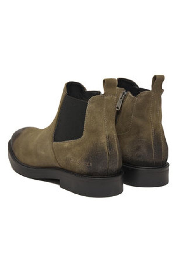 Replay - REPLAY Sneakersy GMC1C.000.C0009L Brązowy. Kolor: brązowy. Materiał: skóra