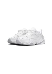 Buty do chodzenia damskie Nike M2k Tekno. Zapięcie: sznurówki. Kolor: biały. Materiał: materiał, syntetyk. Szerokość cholewki: normalna. Sport: turystyka piesza