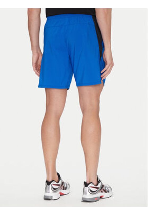 Reebok Szorty sportowe 112634 Niebieski Regular Fit. Kolor: niebieski. Materiał: syntetyk
