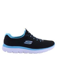 skechers - Buty do chodzenia damskie Skechers Summits. Zapięcie: bez zapięcia. Kolor: wielokolorowy. Materiał: materiał, tkanina, syntetyk. Szerokość cholewki: normalna. Sport: turystyka piesza