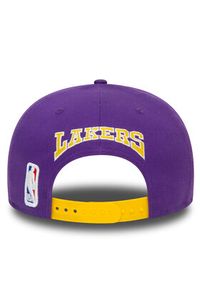 New Era Czapka z daszkiem Nba Rear Logo 950 Lakers 60503476 Fioletowy. Kolor: fioletowy. Materiał: materiał #3