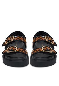 DeeZee Sandały HY62275-4 Czarny. Kolor: czarny. Materiał: materiał #6