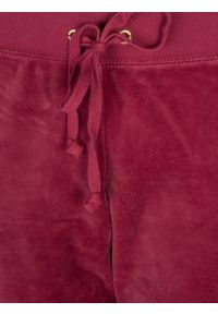 Juicy Couture Spodnie "Knit" | WTKB79609 | Kobieta | Bordowy. Kolor: czerwony. Materiał: bawełna, poliester #3