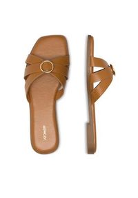 DeeZee Klapki KLE1004-109 Brązowy. Kolor: brązowy. Materiał: syntetyk #5