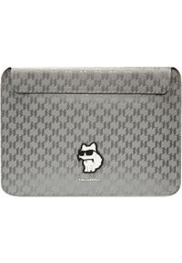 Etui Karl Lagerfeld Karl Lagerfeld Sleeve KLCS14SAKHPCG 14" srebrny/silver Saffiano Monogram Choupette. Kolor: srebrny #1