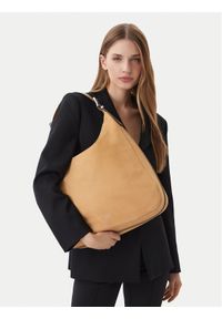 MICHAEL Michael Kors Torebka Nolita Large 30F4SY5H3T Brązowy. Kolor: brązowy. Materiał: skórzane #1