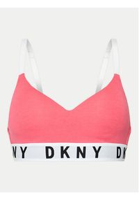 DKNY Biustonosz push-up DK4518 Różowy. Kolor: różowy. Materiał: bawełna. Rodzaj stanika: push-up #2