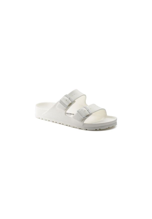 Klapki damskie Birkenstock Arizona Eva. Zapięcie: klamry. Kolor: biały. Materiał: syntetyk, materiał