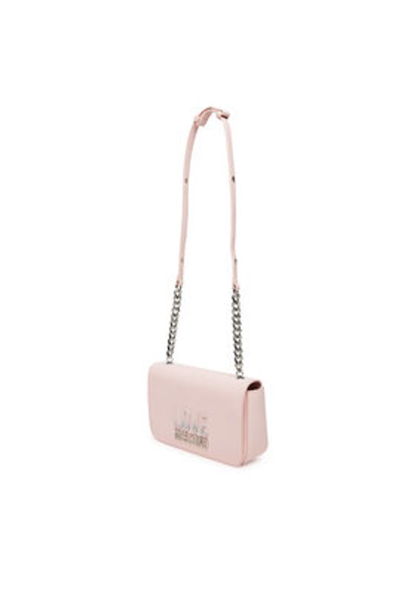 Love Moschino - LOVE MOSCHINO Torebka JC4254PP0MKD0601 Różowy. Kolor: różowy. Materiał: skórzane