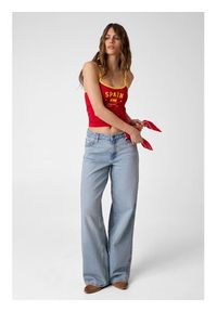 Guess T-Shirt 183097 Czerwony Classic Fit. Kolor: czerwony #2
