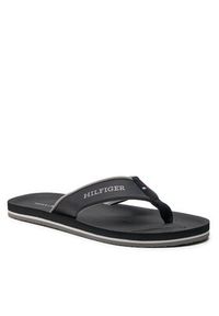 TOMMY HILFIGER - Tommy Hilfiger Japonki Comfort Hilfiger Beach Sandal FM0FM05029 Czarny. Kolor: czarny #5