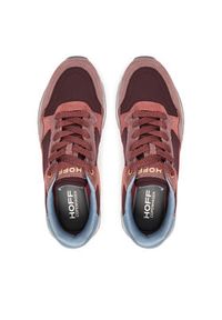 HOFF Sneakersy City Copenhaguen 22502011 Bordowy. Kolor: czerwony. Materiał: skóra, zamsz #5