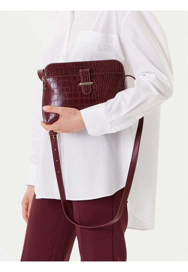 Lasocki Torebka C-LSK-H-001-08 Bordowy. Kolor: czerwony