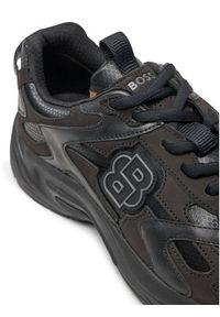 BOSS - Boss Sneakersy 50529534 Czarny. Kolor: czarny. Materiał: materiał #2