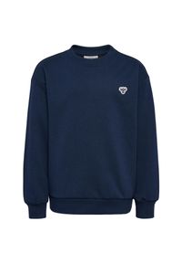 Bluza dziecięca Hummel Bee. Kolor: niebieski. Materiał: bawełna, materiał #1