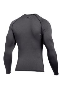 Koszulka z długim rękawem męska Under Armour HeatGear Compression LS. Kolor: szary. Długość rękawa: długi rękaw. Długość: długie