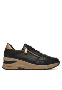Sneakersy Rieker. Kolor: czarny