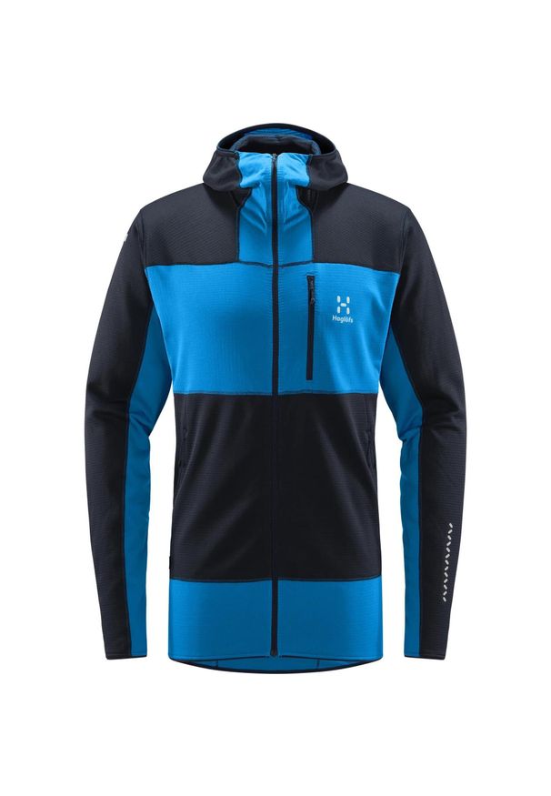 Haglöfs - Bluza techniczna męska ROC Spitz Mid Hood. Kolor: niebieski