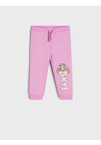 Sinsay - Spodnie dresowe Psi Patrol - niebieski. Kolor: niebieski. Materiał: dresówka. Długość: długie. Wzór: nadruk #1