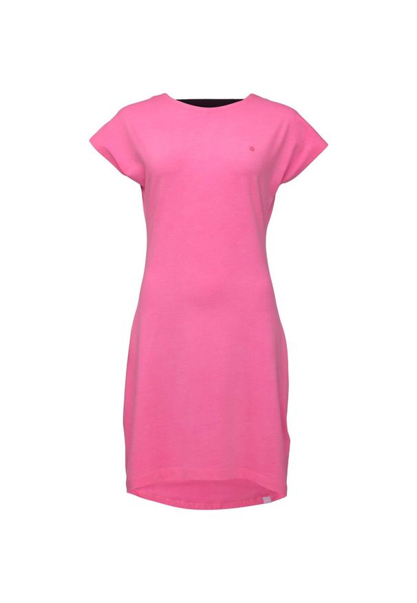 ZSPORT - Elegancka i Wygodna Sukienka Damska Abmajka. Kolor: różowy. Materiał: elastan, bawełna. Sport: turystyka piesza